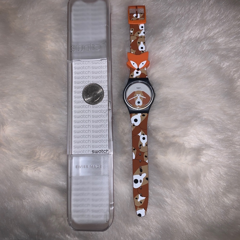 Swatch The Originals GM188 Fox The Dog watch s/s18